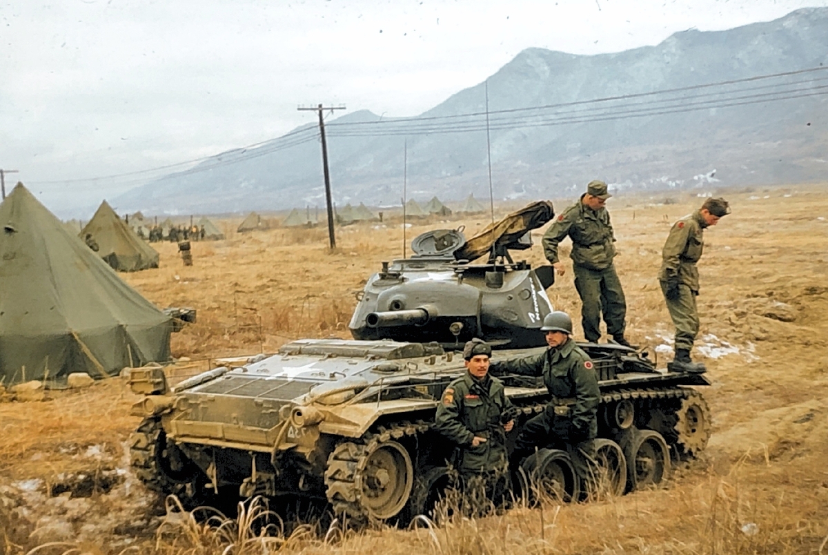 4.1953년 한국전쟁 당시 탱크 교육(콜롬비아 대사관 제공)