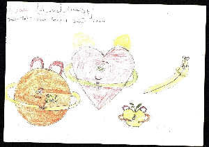 쿠르드족 어린이 그림편지