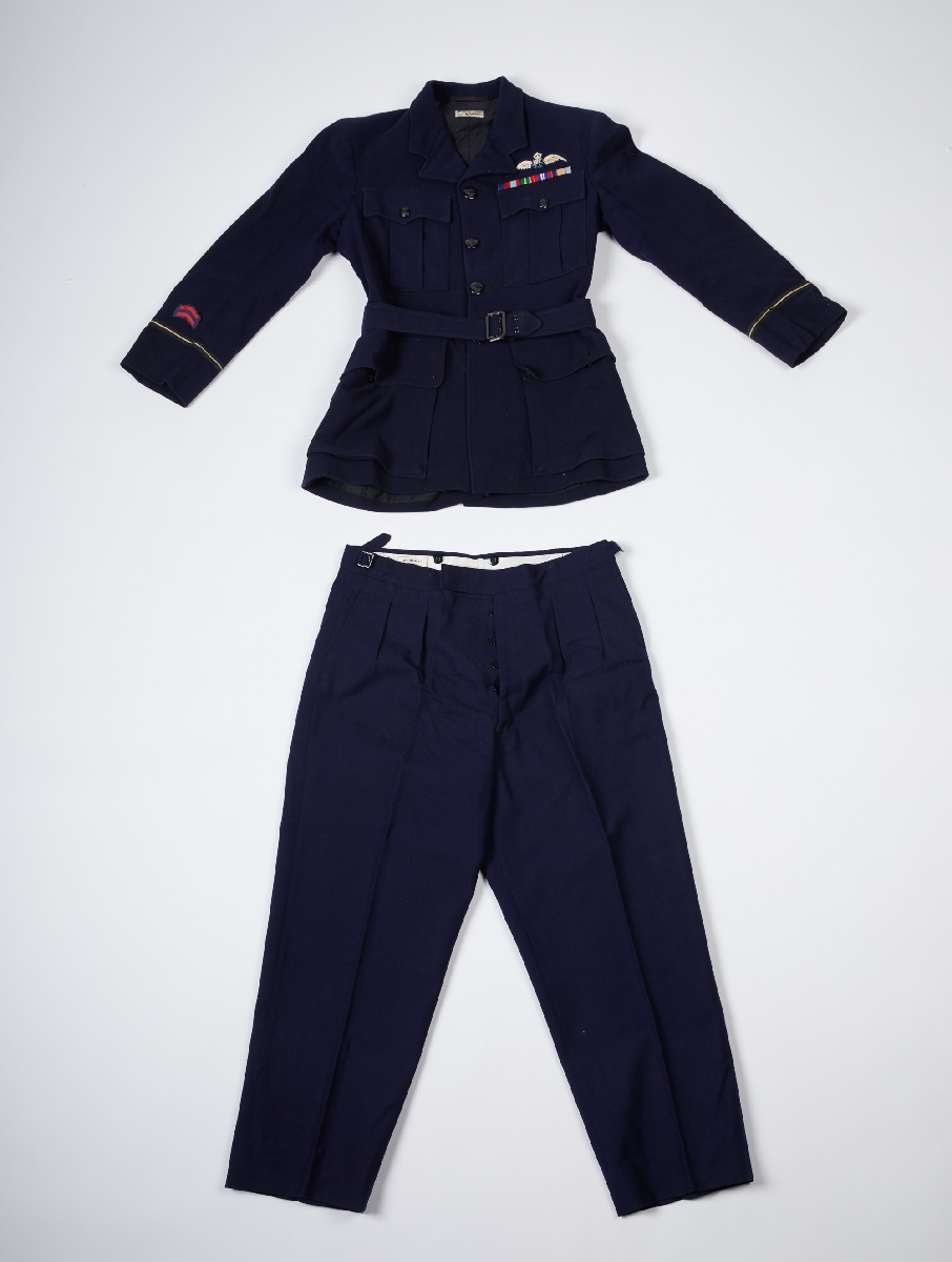 1990년 기증유물(호주 공군 장교복 (상,하))